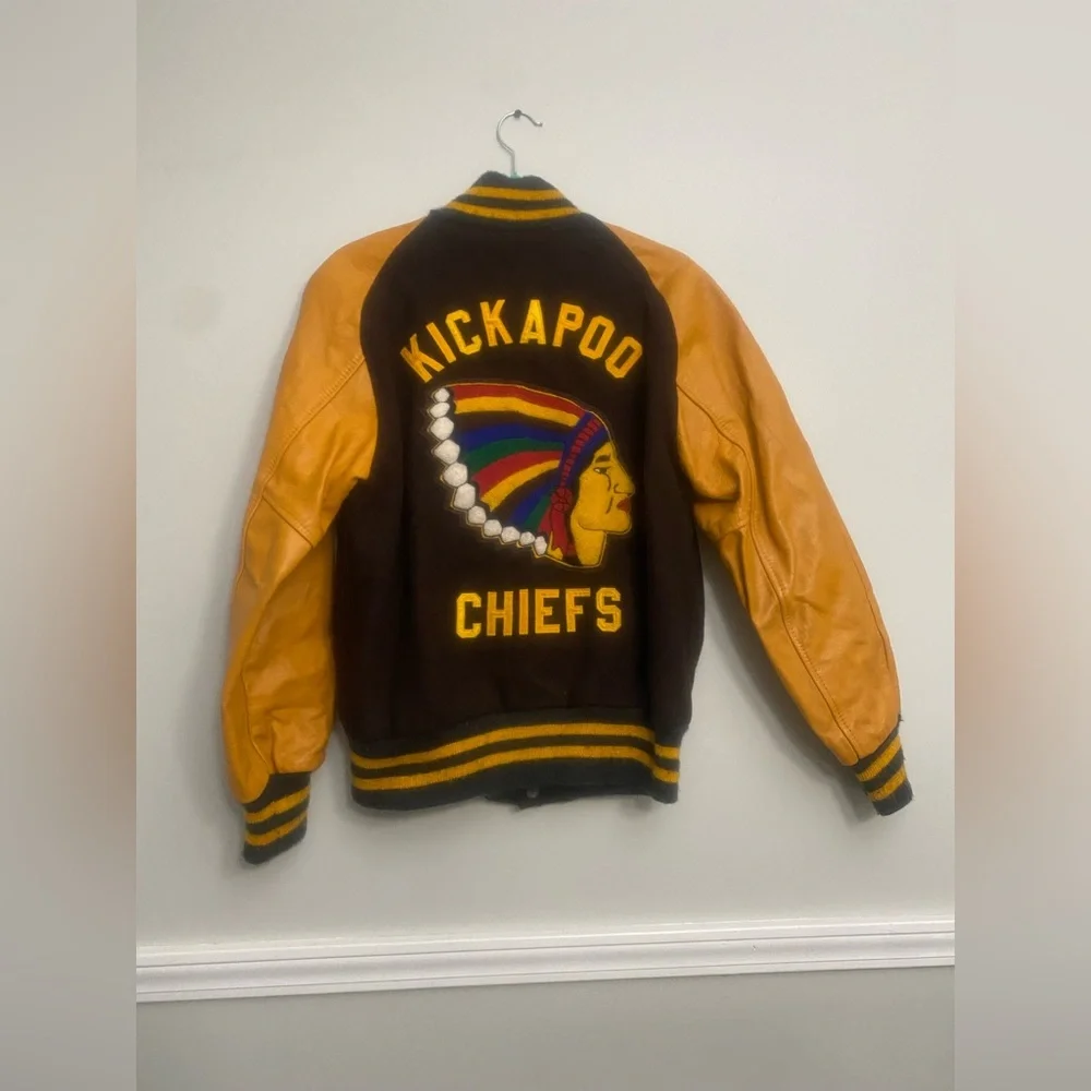 Vintage Kickapoo Chiefs Varsity Jacket